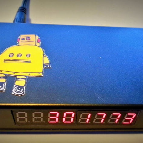 Keep track of Instructables Visitor Numbers with ESP8266