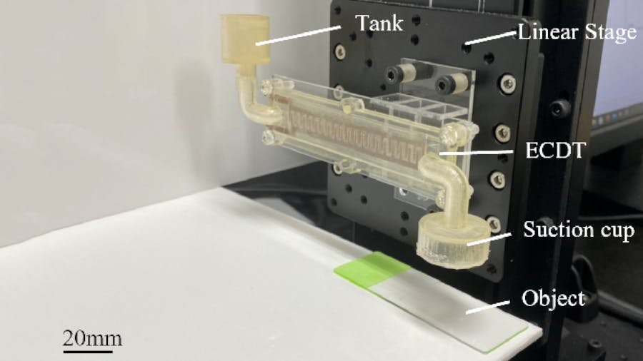 Electrochemical Pump Can Drive Soft Robotics — And Act as a Sensor, Too