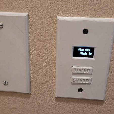 Ben Parmeter's "Smarter" Whole House Fan Control System Builds on an ESP8266 in 3D-Printed Mounts