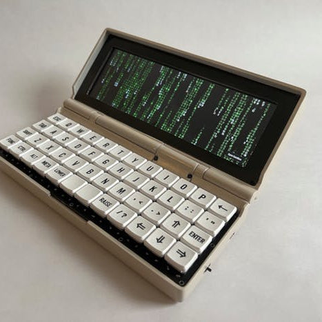 Penk Chen's Penkesu Is a Widescreen, Retro-Style Ortholinear Pocket PC Powered by a Raspberry Pi