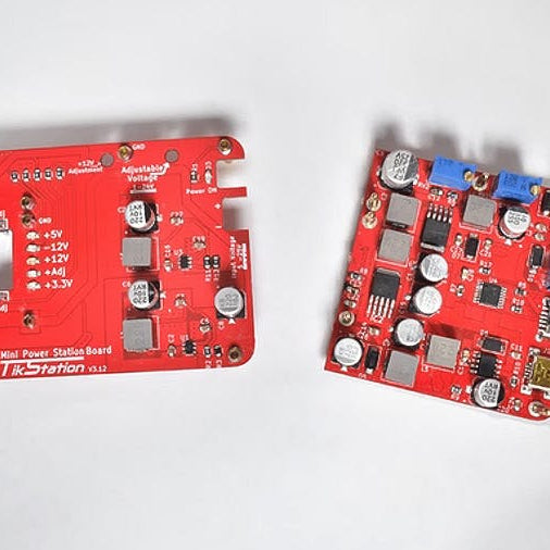 Walid Issa's TikStation Mini Power Station Offers Considerable Flexibility for Powering Breadboards