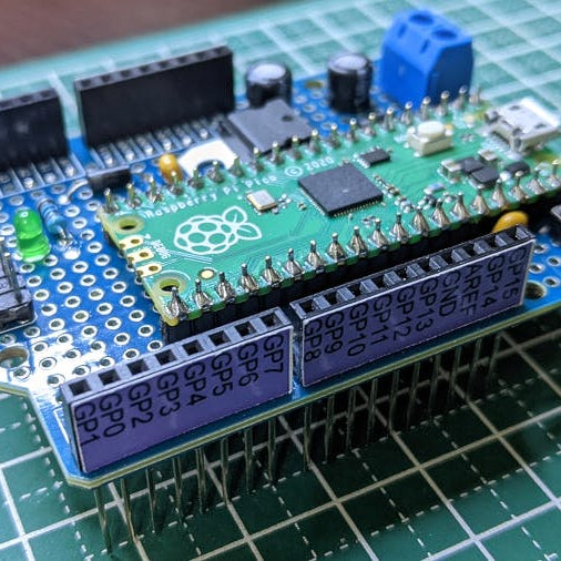 Arduino ProtoShield Proves Perfect for Massaging a Raspberry Pi Pico Into an Uno-Style Board