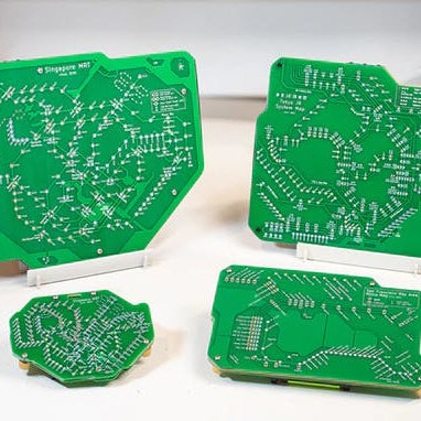 MetroM PCB Transit Maps Let You Show Off Your Love of Trains — with ATtiny85-Controlled LED Lights