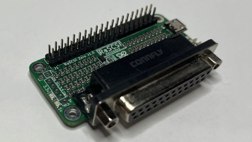 RaSCSI Zero Turns a Raspberry Pi Zero Into an Ultra-Compact External SCSI Drive Emulator