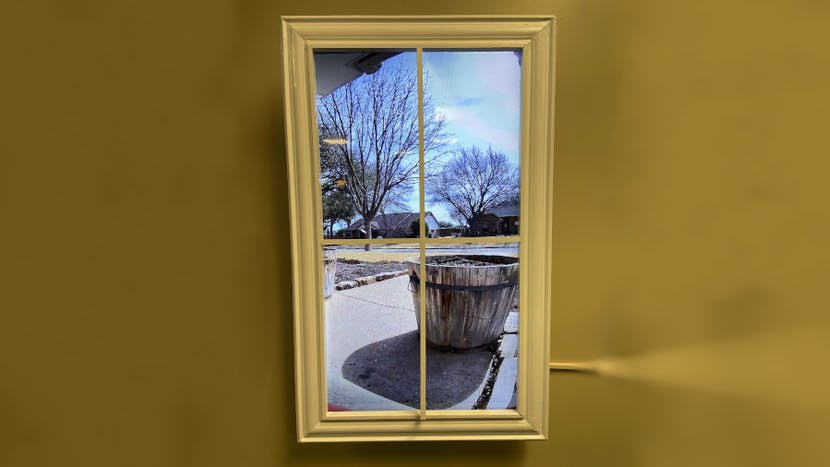 This Real Fake Window Provides a Live View of the Outside World via an ...
