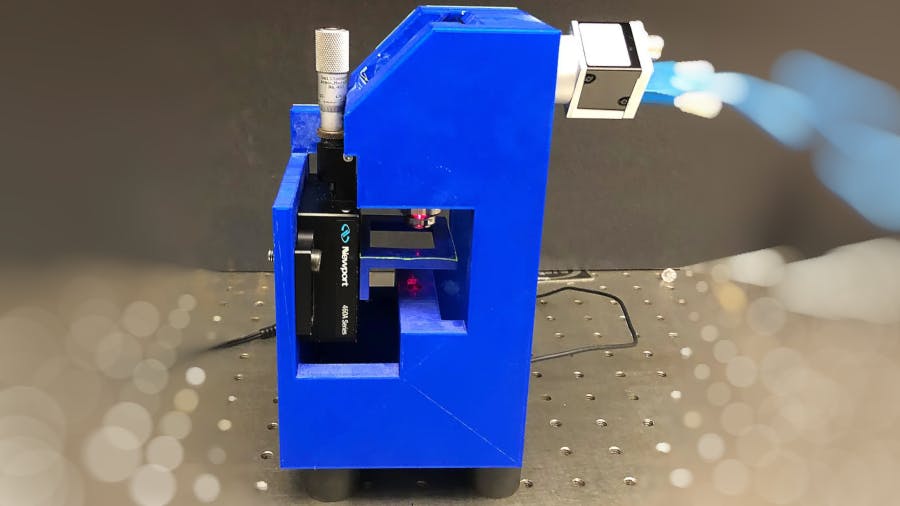 Low-Cost 3D-Printed Holographic Microscope Could Lead to Rapid COVID-19 Testing