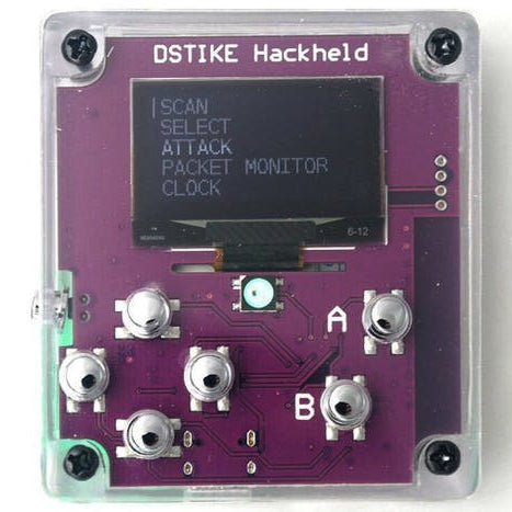 Travis Lin's DSTIKE Hackheld Is an Open Source, Pocket-Friendly Tool for Wi-Fi Network Analysis
