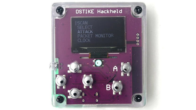 Travis Lin's DSTIKE Hackheld Is an Open Source, Pocket-Friendly Tool for Wi-Fi Network Analysis