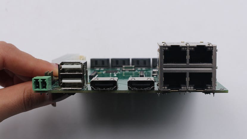 Axzez's Interceptor Turns a Raspberry Pi CM4 Into a Five-Drive Four-Ethernet Port NAS and IoT Marvel