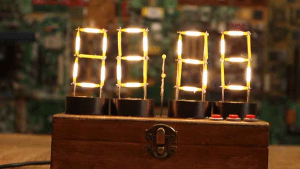 Make your own replica Nixie tube clock