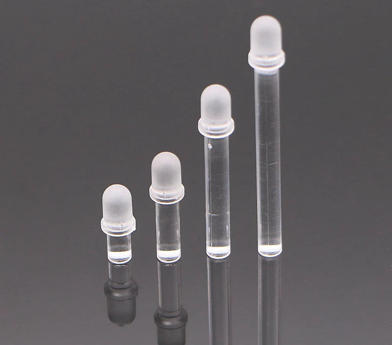 Led Pipe Extensions New Product - 5mm LED Light Pipes - Various Lengths - 50 Pack — PMD Way