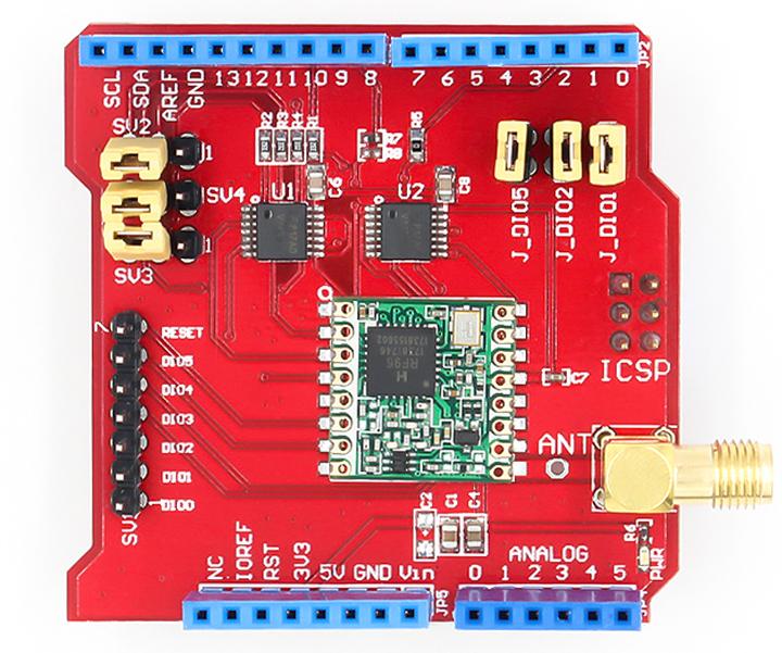 LoRa Shield for Arduino from PMD Way with free delivery, worldwide
