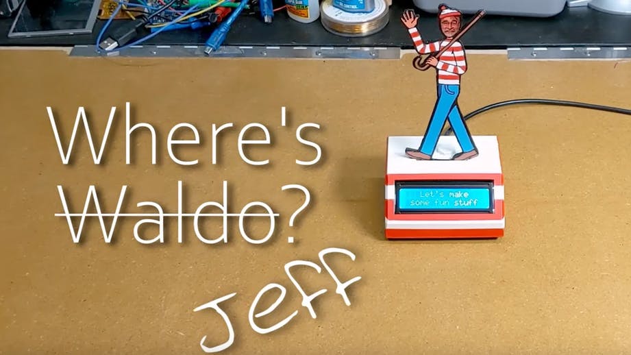 Where’s Jeff? Check the Desktop IoT Location Display — PMD Way