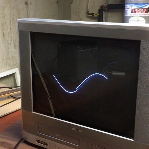 Transform an Old TV Into an Analog Oscilloscope