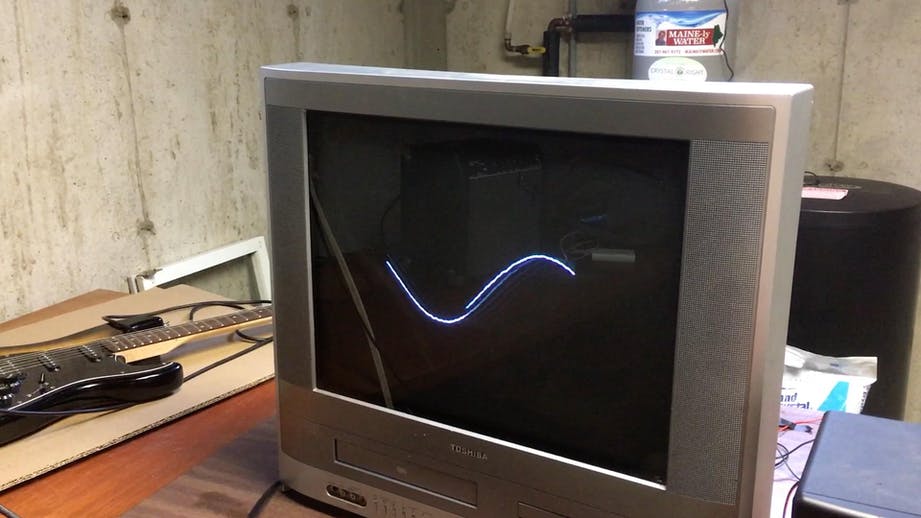 Transform an Old TV Into an Analog Oscilloscope
