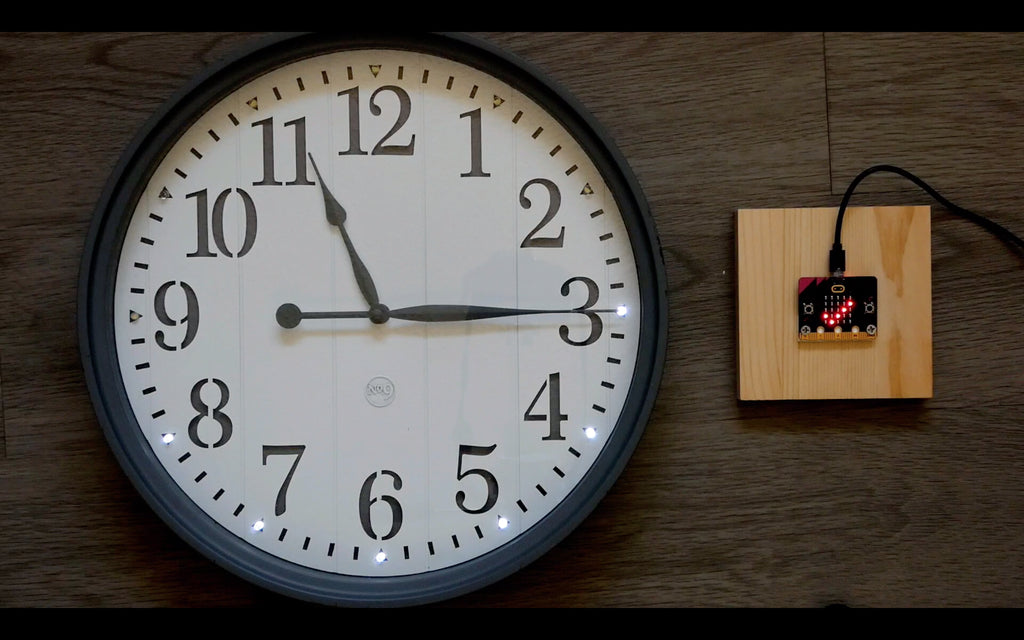 An analogue clock and Pomodoro Timer