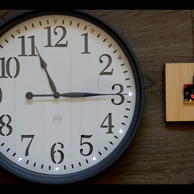 An analogue clock and Pomodoro Timer