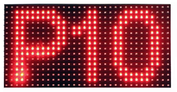 Monochrome LED Display Boards from PMD Way with free delivery worldwide