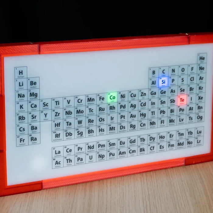 Build an Arduino-powered Periodic Table Clock