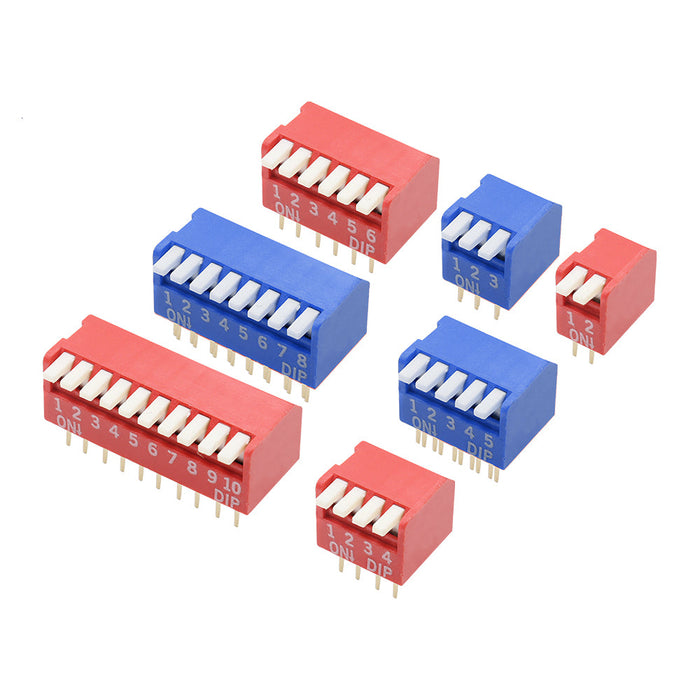 New Product - Piano Style DIP Switches - 100 Pack from PMD Way with free delivery