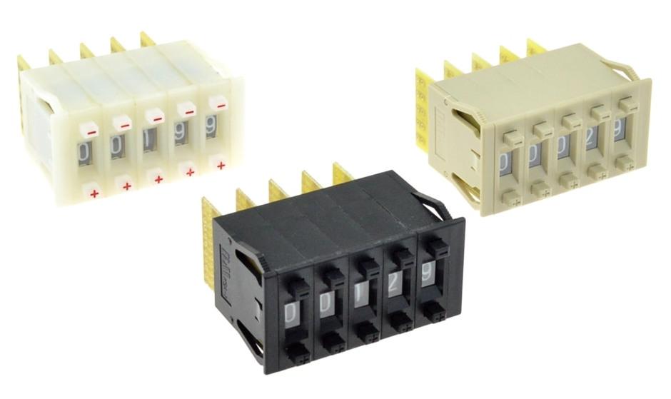 Pushwheel Thumbwheel Switches from PMD Way