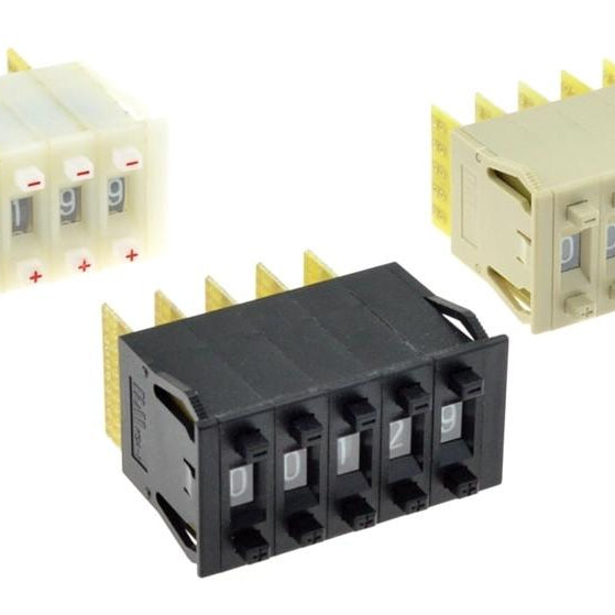 Pushwheel Thumbwheel Switches from PMD Way with free delivery worldwide