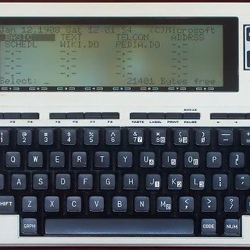 Surfing the Internet with a Tandy Model 100