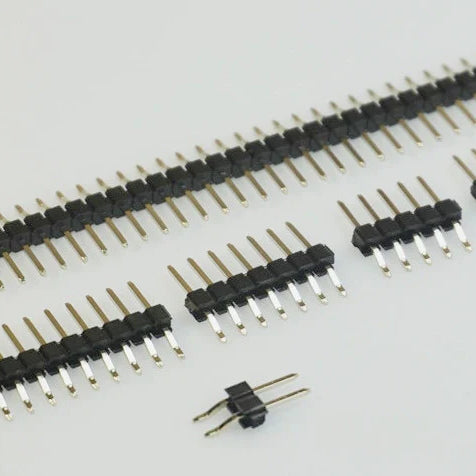 Break-away SMT SMD Male Right Angle Header Pins - 5 Pack from PMD Way with free delivery