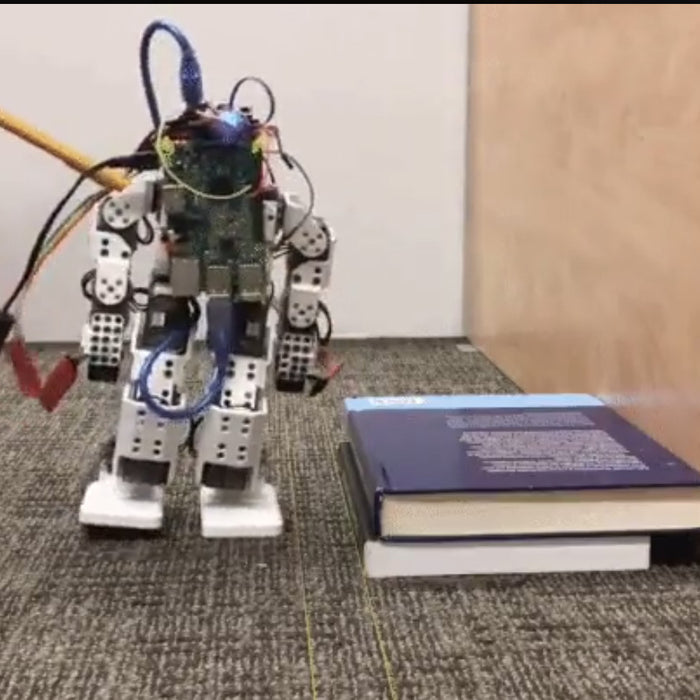 A Raspberry Pi Helps This Bipedal Robot Catch Itself When It Falls