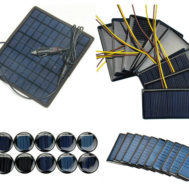 PMD Way now offers a wide range of small, compact and useful solar panels - with free delivery worldwide