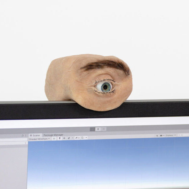 Eyecam is a creepy webcam shaped like a human eye