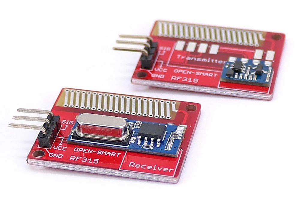 Transceiver Lin Arduino Tutorial - Using Long Range 315MHz RF Wireless Transceivers with Ardui ...