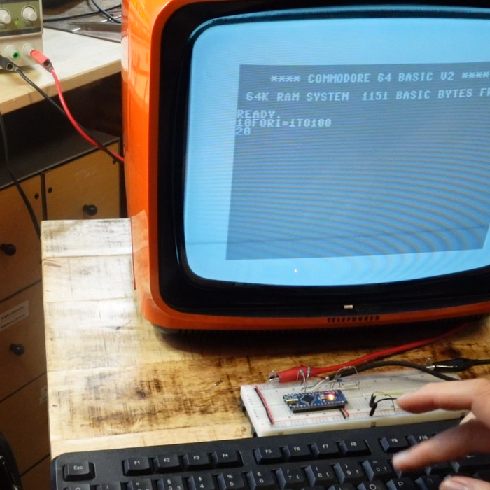 Arduino emulation of a Commodore C64