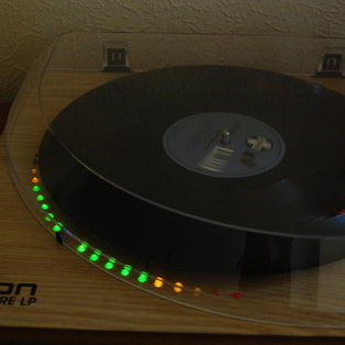Liven up Record Players with stereo LED VU meters