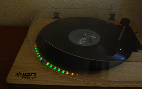 Liven up Record Players with stereo LED VU meters