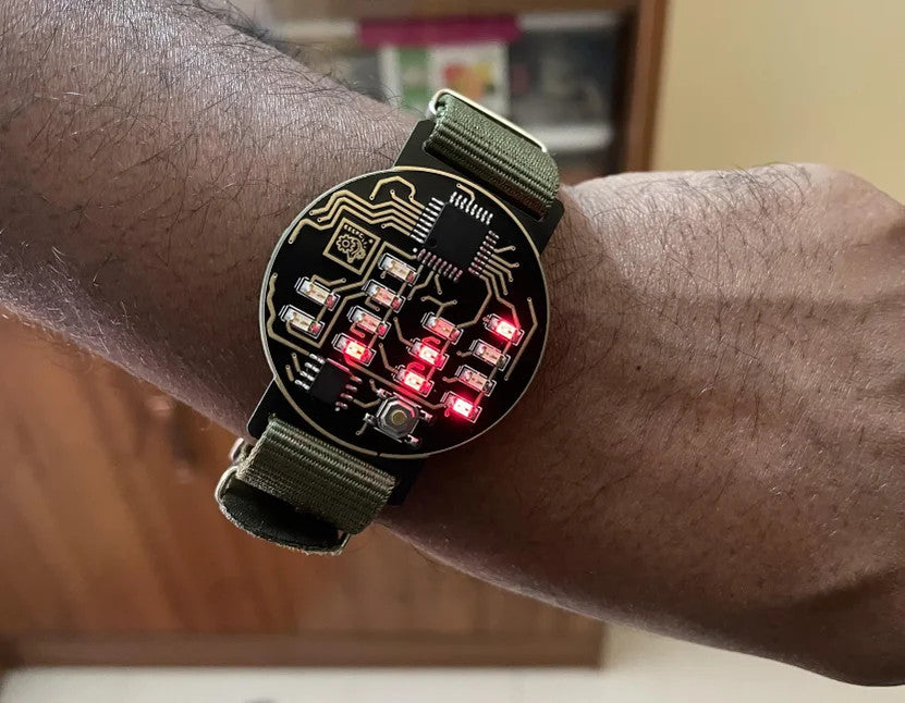 Build your own Binary Watch — PMD Way