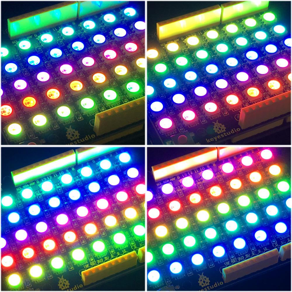 Grey Led Shield LED Shields for Arduino from PMD Way