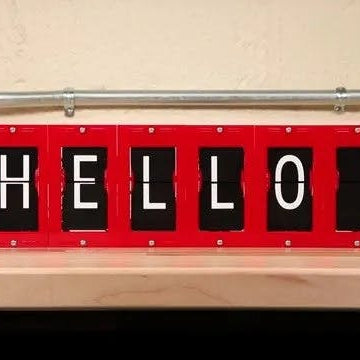 Bring Back the Nostalgia with These Large DIY Split-Flap Displays