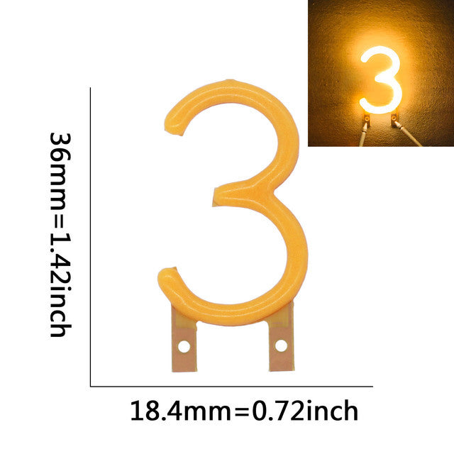 13 Led Number LED Filament Numbers — PMD Way