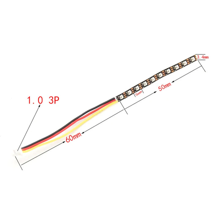 WS2812B Narrow LED Strip - 3.5mm from PMD Way with free delivery