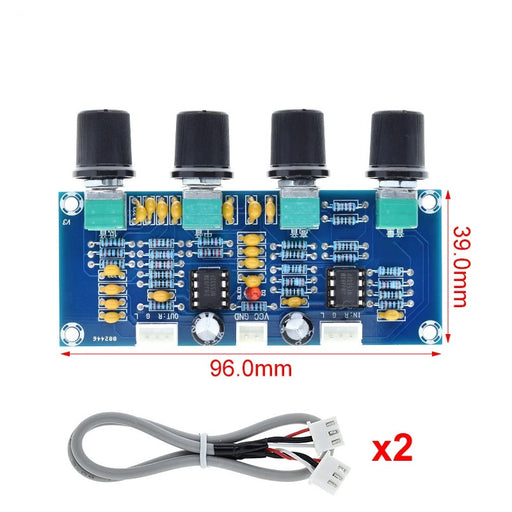 NE5532 Preamplifier Board with Controls