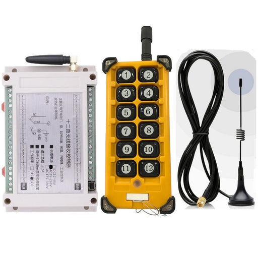 Twelve Channel Industrial Wireless DC Relay System - Long Range from PMD Way with free delivery