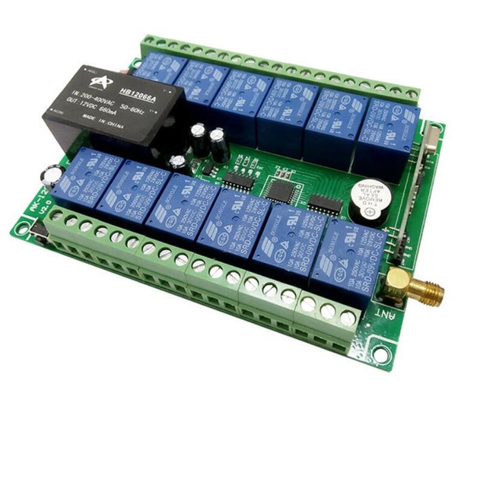 Twelve Channel Industrial Wireless AC Relay System - Long Range from PMD Way with free delivery