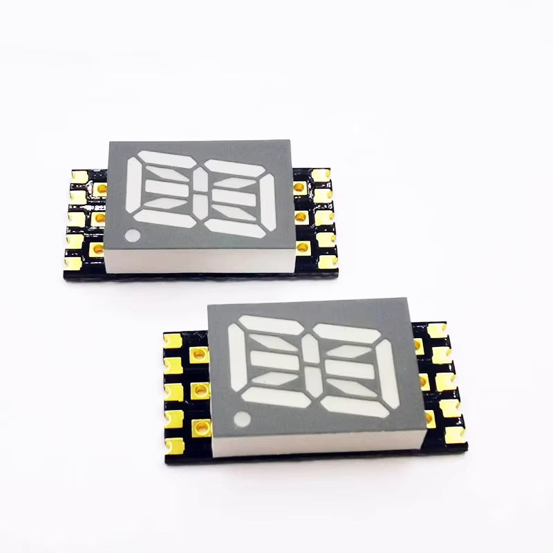 0.4" 14 Segment Alphanumeric Display - Various Colors - 10 Pack from PMD Way with free delivery