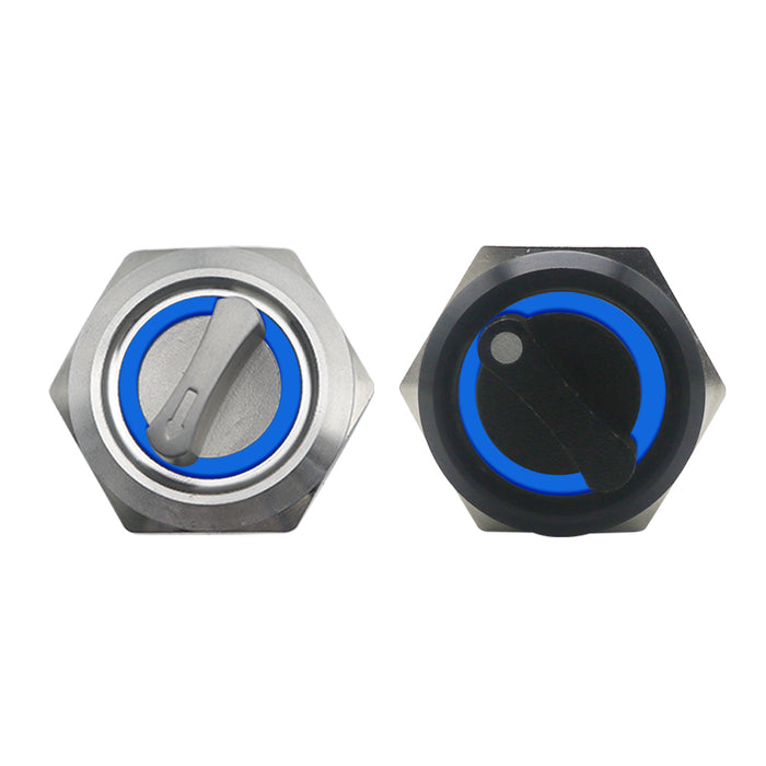 22mm Latching Metal Rotary Switches from PMD Way with free delivery