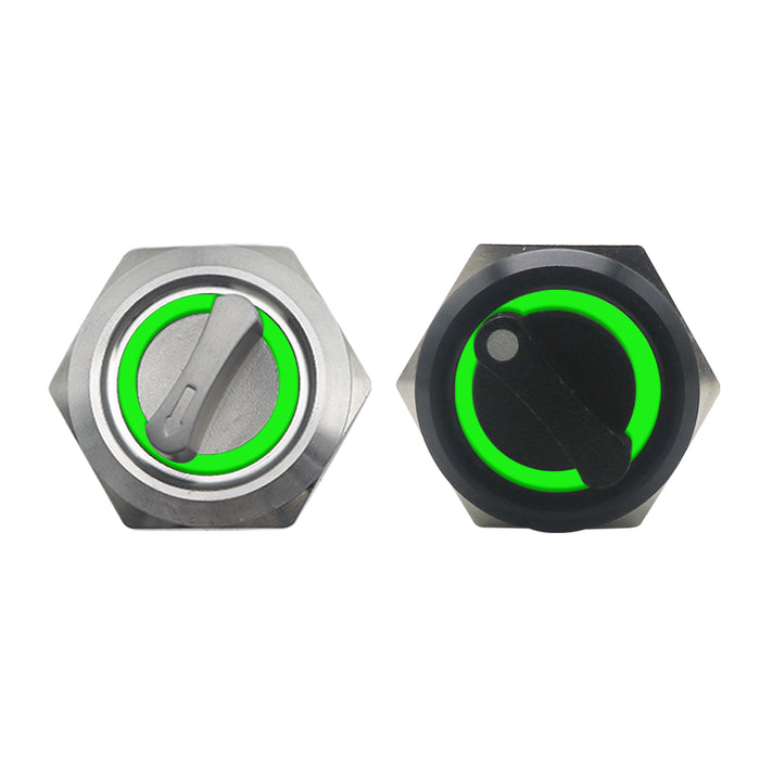 22mm Latching Metal Rotary Switches from PMD Way with free delivery