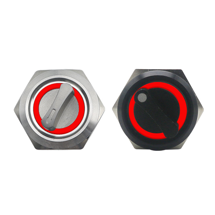 22mm Latching Metal Rotary Switches from PMD Way with free delivery