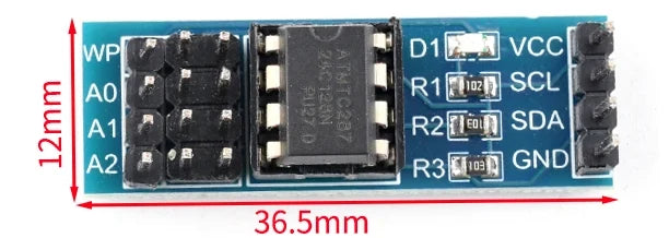 AT24C256 EEPROM Board for Arduino and more from PMD Way with free delivery