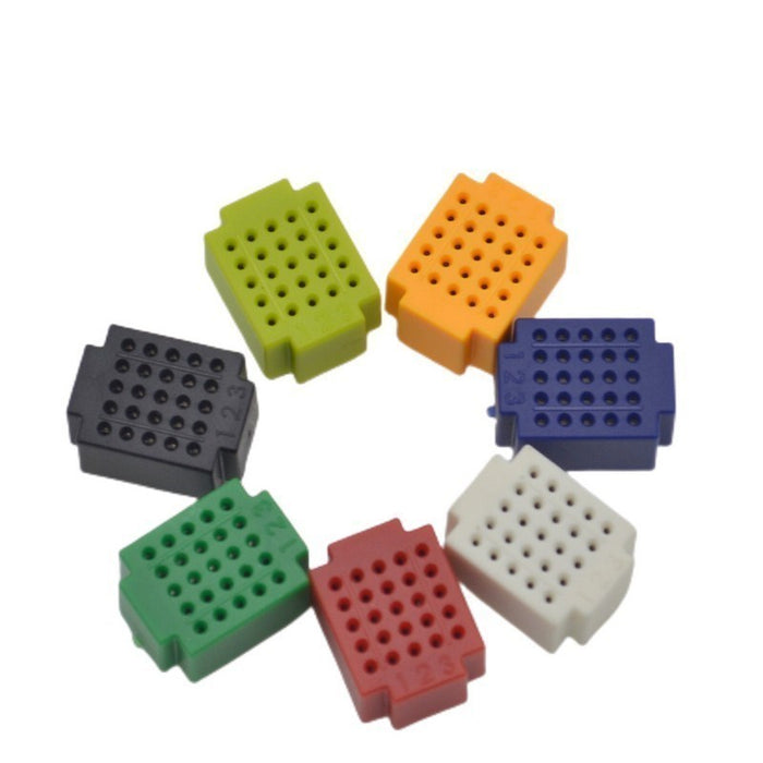 Mini 25 Point Solderless Breadboards from PMD Way with free delivery