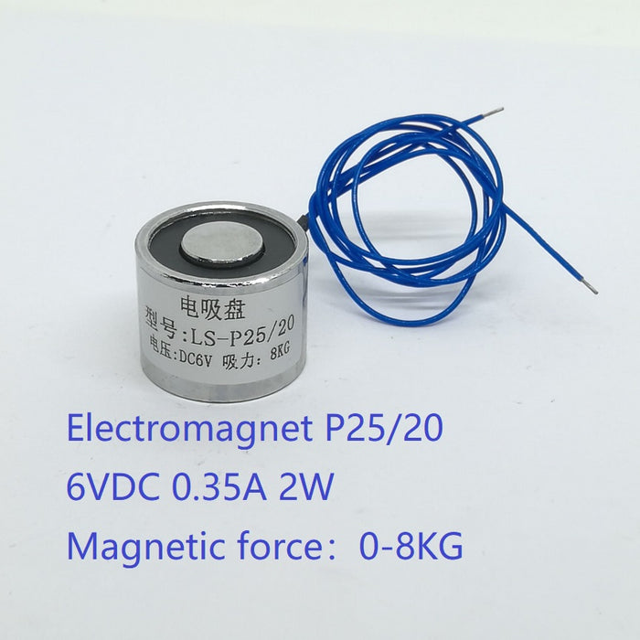 25mm 8kg Disc Electromagnets from PMD Way with free delivery